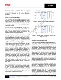 IR3447MTR1PBF Datasheet Page 21