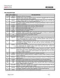 IR3502BMTRPBF Datasheet Page 8