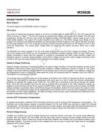 IR3502BMTRPBF Datasheet Page 13