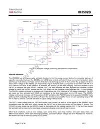 IR3502BMTRPBF Datasheet Page 17