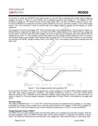 IR3502MTRPBF Datasheet Page 23