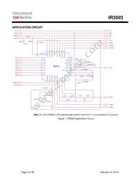 IR3503MTRPBF Datasheet Page 2