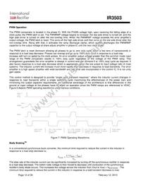 IR3503MTRPBF Datasheet Page 12