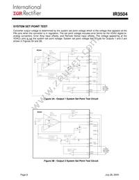 IR3504MTRPBF Datasheet Page 9