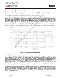 IR3504MTRPBF Datasheet Page 21