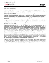 IR3504MTRPBF Datasheet Page 23