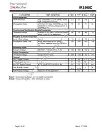 IR3505ZMTRPBF Datasheet Page 5