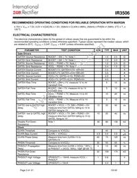 IR3506MTRPBF Datasheet Page 3