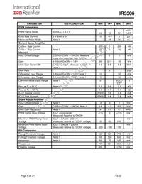 IR3506MTRPBF Datasheet Page 4