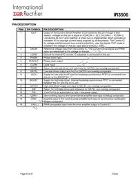 IR3506MTRPBF Datasheet Page 6