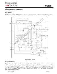 IR3506MTRPBF Datasheet Page 11