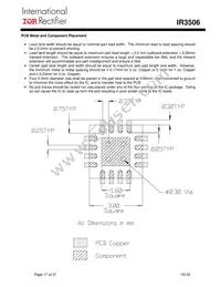 IR3506MTRPBF Datasheet Page 17