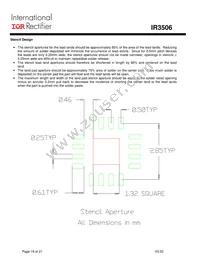 IR3506MTRPBF Datasheet Page 19