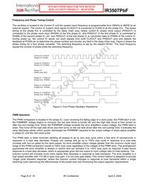 IR3507MTRPBF Datasheet Page 8