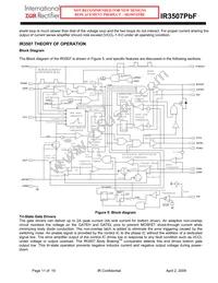 IR3507MTRPBF Datasheet Page 11