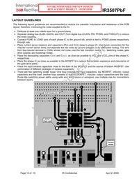 IR3507MTRPBF Datasheet Page 15