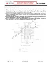 IR3507MTRPBF Datasheet Page 16