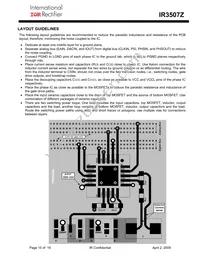 IR3507ZMTRPBF Datasheet Page 15