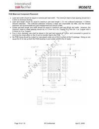 IR3507ZMTRPBF Datasheet Page 16