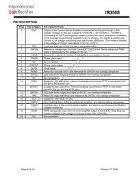 IR3508MTRPBF Datasheet Page 6