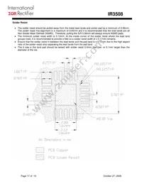 IR3508MTRPBF Datasheet Page 17