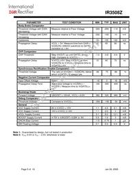 IR3508ZMTRPBF Datasheet Page 5