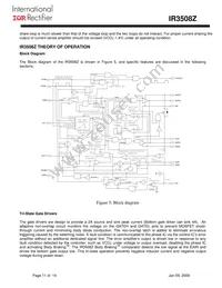 IR3508ZMTRPBF Datasheet Page 11