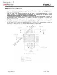 IR3508ZMTRPBF Datasheet Page 16