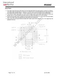 IR3508ZMTRPBF Datasheet Page 17