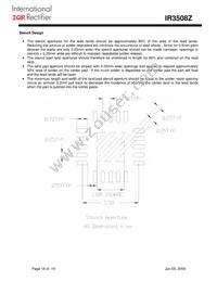 IR3508ZMTRPBF Datasheet Page 18