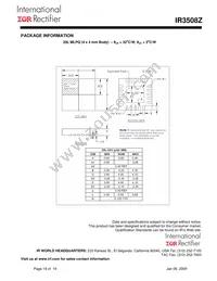 IR3508ZMTRPBF Datasheet Page 19