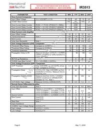 IR3513ZMTRPBF Datasheet Page 6