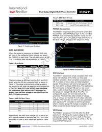 IR35211MTRPBF Datasheet Page 17