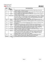 IR3521MTRPBF Datasheet Page 4