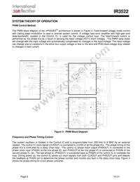 IR3522MTRPBF Datasheet Page 9