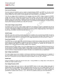 IR3522MTRPBF Datasheet Page 21