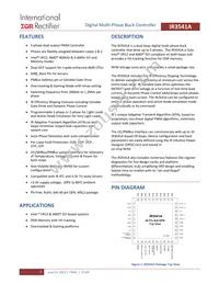 IR3541AMTRPBF Datasheet Cover