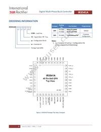 IR3541AMTRPBF Datasheet Page 2