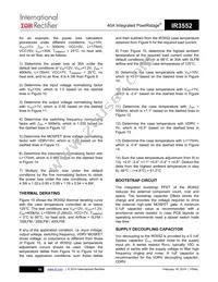 IR3552MTRPBF Datasheet Page 16