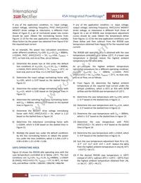 IR3558MTRPBF Datasheet Page 15