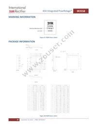 IR3558MTRPBF Datasheet Page 20