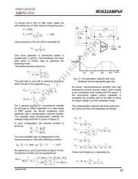 IR3622AMTRPBF Datasheet Page 22