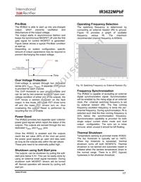 IR3622MTRPBF Datasheet Page 17