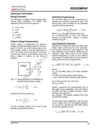 IR3622MTRPBF Datasheet Page 18