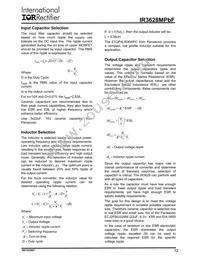 IR3628MTRPBF Datasheet Page 12