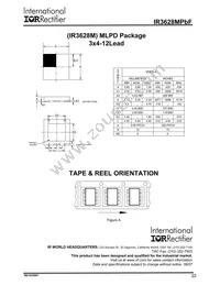 IR3628MTRPBF Datasheet Page 22