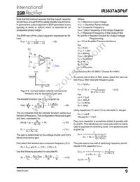 IR3637ASTRPBF Datasheet Page 9