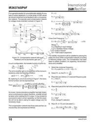 IR3637ASTRPBF Datasheet Page 10