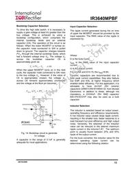 IR3640MTRPBF Datasheet Page 16