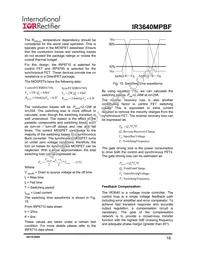 IR3640MTRPBF Datasheet Page 18